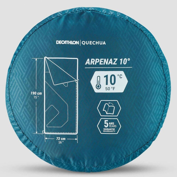 کیسه خواب QUECHUA مدل ARPENAZ10°C