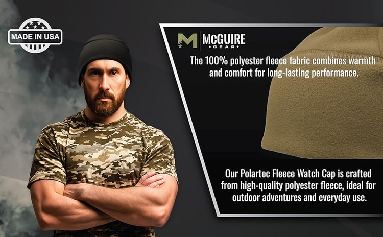 کلاه زمستانه پلار امریکایی POLARTEC Made in USA